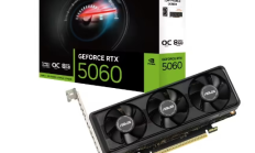 华硕推出三风扇双槽半高RTX 5060显卡，重塑小机箱性能新标杆